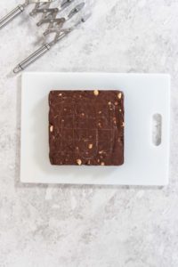 Chocolate macadamia fudge - Arina Photography