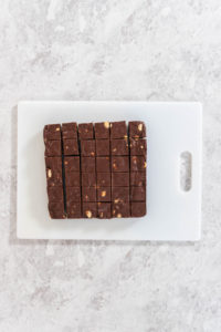 Chocolate macadamia fudge - Arina Photography