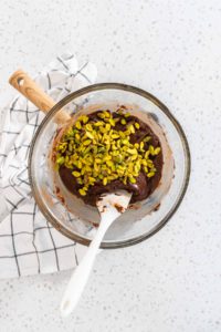 Chocolate pistachio fudge - Arina Photography