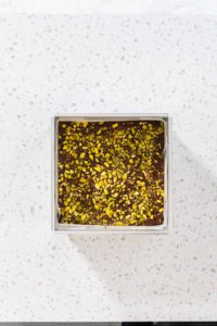 Chocolate pistachio fudge - Arina Photography