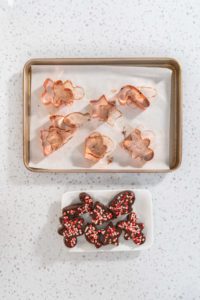 Christmas cookie-cutter peppermint fudge - Arina Photography
