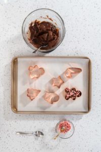 Christmas cookie-cutter peppermint fudge - Arina Photography