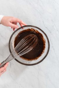 Peppermint brownies from a box mix - Arina Photography
