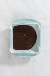 Peppermint brownies from a box mix - Arina Photography