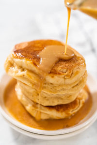 Eggnog pancakes - Arina Photography
