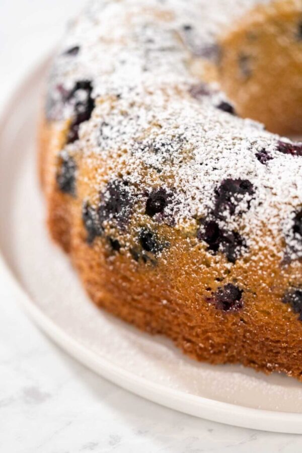 Lemon Blueberry Bundt Cake – Bright, Moist, and Full of Flavor
