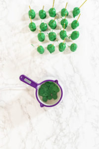 Delicious cactus cake pops for Cinco de Mayo celebration - Arina Photography