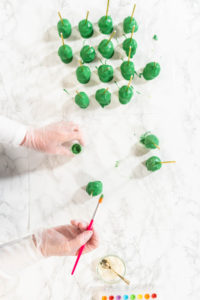 Delicious cactus cake pops for Cinco de Mayo celebration - Arina Photography