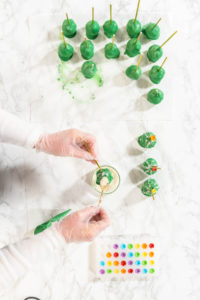 Delicious cactus cake pops for Cinco de Mayo celebration - Arina Photography