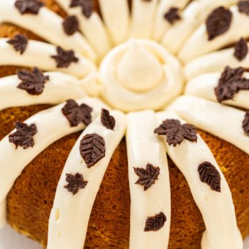 Delicious Homemade Pumpkin Bundt Cake Recipe - Arina Photography