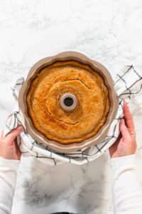 Cooling Delight: Freshly Baked Carrot Bundt Cake - Arina Photography