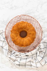 Cooling Delight: Freshly Baked Carrot Bundt Cake - Arina Photography