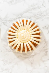 Creamy Indulgence: Carrot Bundt Cake with Cream Cheese Frosting - Arina Photography