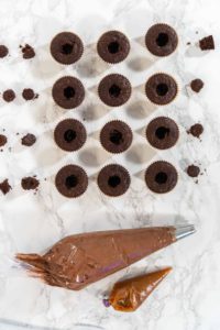 Baking Chocolate Cupcakes with Decadent Chocolate Frosting - Arina Photography