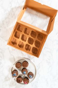 Baking Chocolate Cupcakes with Decadent Chocolate Frosting - Arina Photography