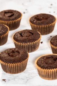 Baking Chocolate Cupcakes with Decadent Chocolate Frosting - Arina Photography