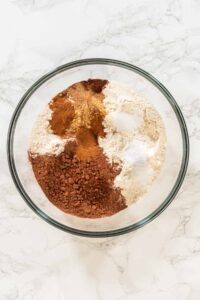 Chocolate Gingerbread Cookie Dough for Holiday Baking - Arina Photography