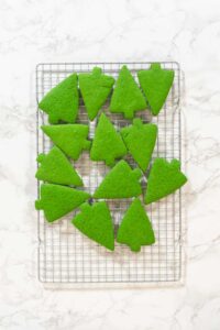 Festive Green Gingerbread Cookies for Holiday Baking - Arina Photography
