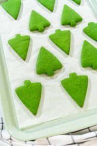 Festive Green Gingerbread Cookies for Holiday Baking - Arina Photography