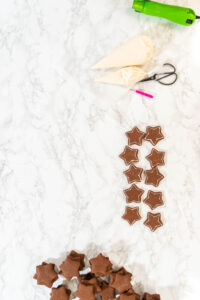 Perfectly Icing Star Cookies with Royal Icing - Arina Photography